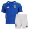 Italien Heimtrikot EM 2024 Kurzarm (+ kurze hosen)